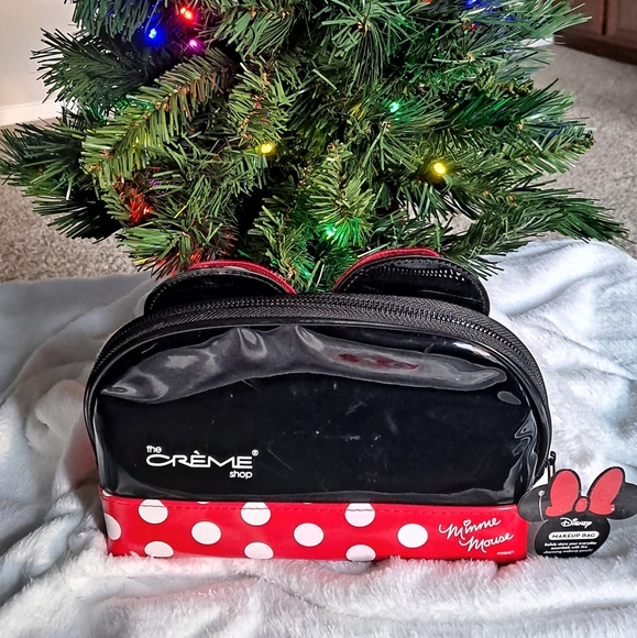 🎄 The Crème Shop Minnie Mouse Makeup Bag - Picture 3 of 4